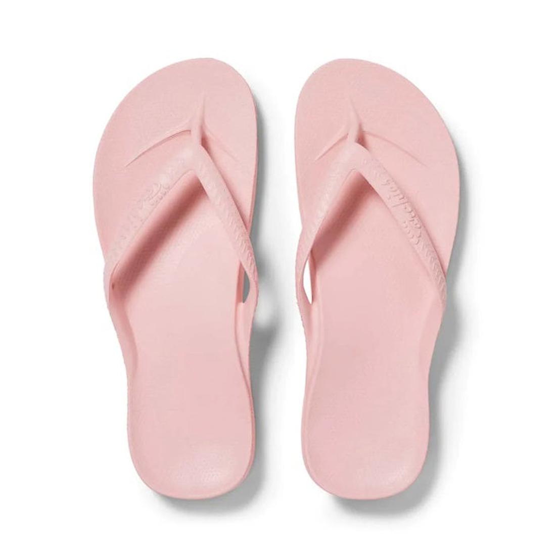 The Archies Footwear Arch Support Jandal Pink sandal, with a comfy sole and easy slip-on textured straps, brings cheerful support for all-day play. ksnz