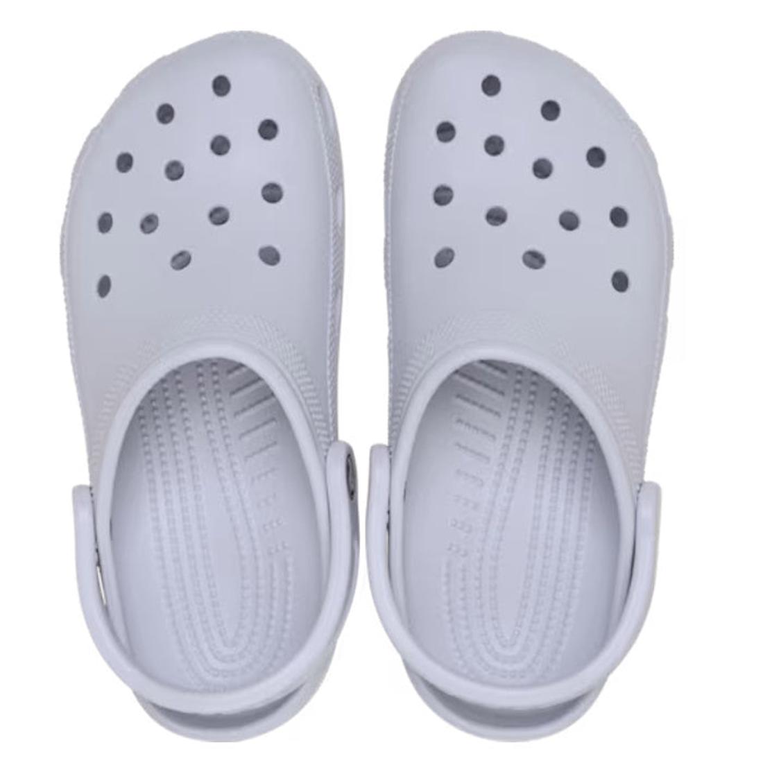 Pair of light purple, frosted grape adults crocs sandals clogs on a white background.,
198445154416,
198445154423,
198445154430,
198445154447,, 198445154416, 198445154423, 198445154430, 198445154447, 46477, 46478, 46479, 46480, 46481