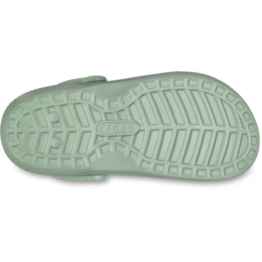 Moss Green Crocs adults clog sandal sole on a white background.,
196265744640,
196265744657,
196265744664,
196265744671,
196265744688,
196265744695,
196265744589,, 196265744640, 196265744657, 196265744664, 196265744671, 196265744688, 196265744695, 1962657