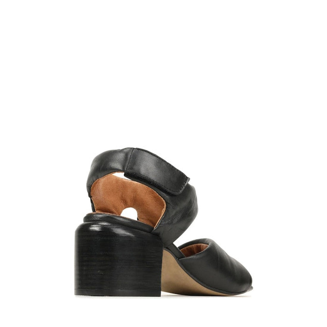 EOS Charbel Black Leather Block Heel Women’s Sandals have a comfy sole, secure heel strap, and easy-wear closure in classic black.  ksnz, 9321191240237, 9321191240244, 9321191240251, 9321191240268, 9321191240275