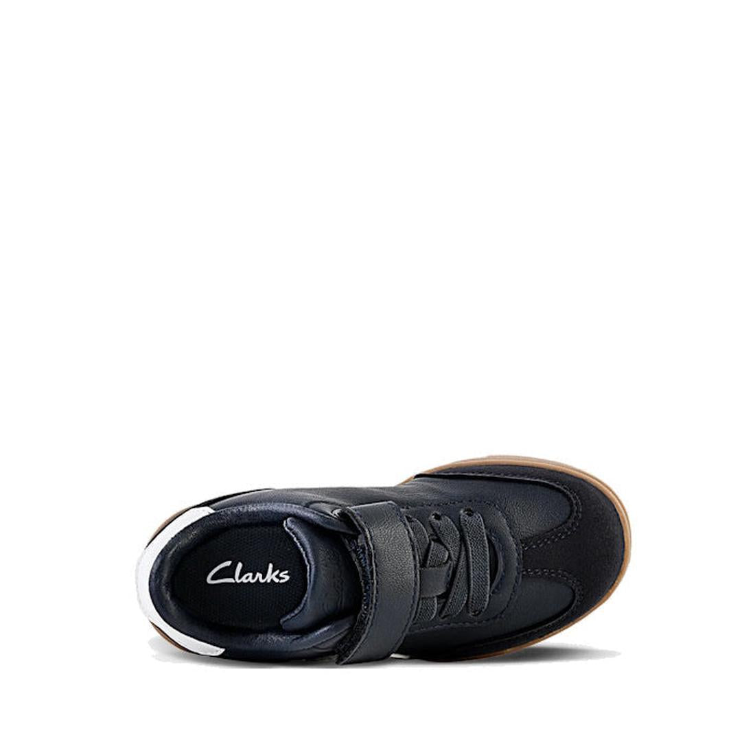 Top down view of Clarks Jasper Navy  toodlers  shoe on a white background.,
9336078583031,
9336078583055,
9336078583079,
9336078583093,
9336078583116,
9336078583130,
9336078583154,
9336078583178,
9336078583192,, 9336078583031, 9336078583055, 9336078583079