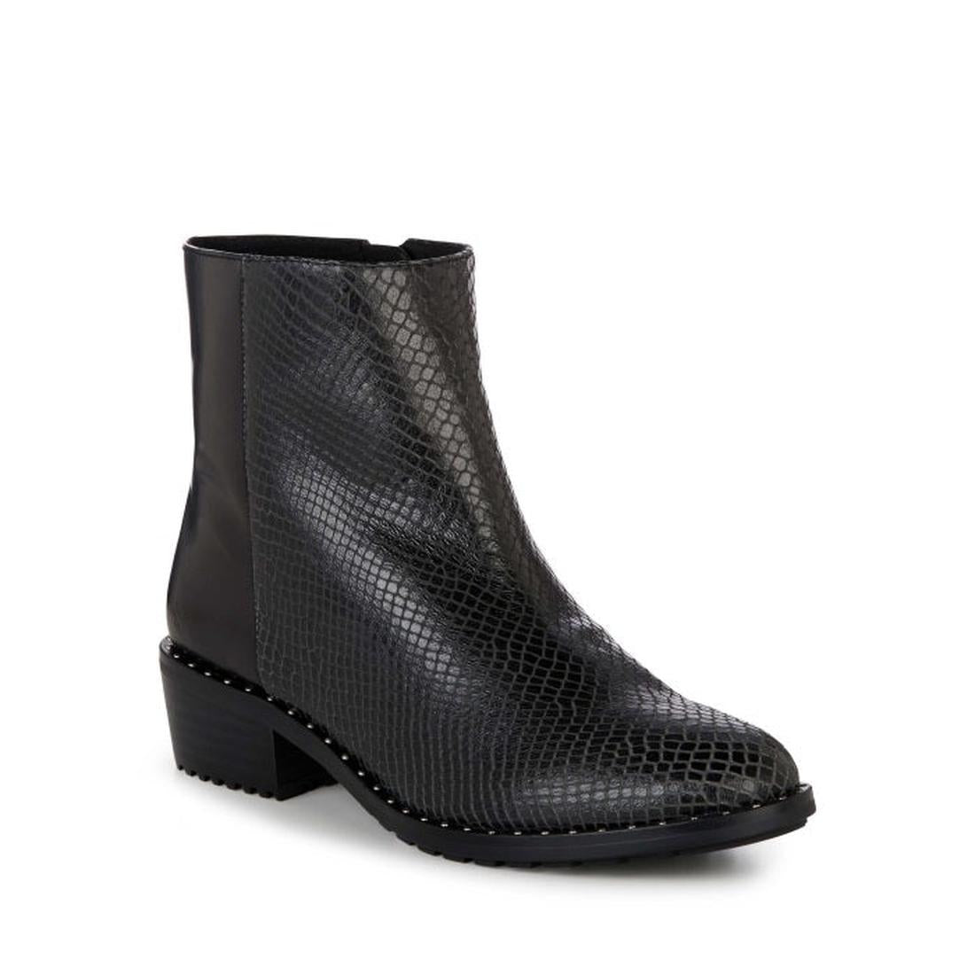 EMU NZ Emu - Women's Roxby Black Waterproof Chelsea Ankle Boot, with easy slip-on style, textured black finish, and sturdy sole.  ksnz