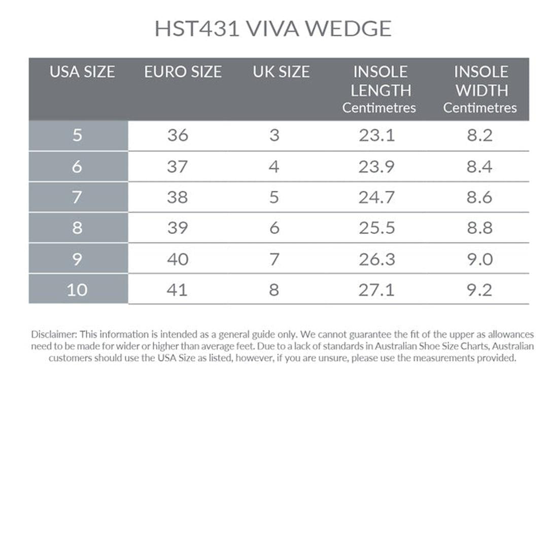 Holster Viva Wedge Womens Diamante Sandal in Black—sparkling, comfy wedge with adjustable strap and sturdy sole; size chart helps kids & moms find their best fit.  ksnz, 9337771199635, 9337771199642, 9337771199659, 9337771199666, 9337771199673