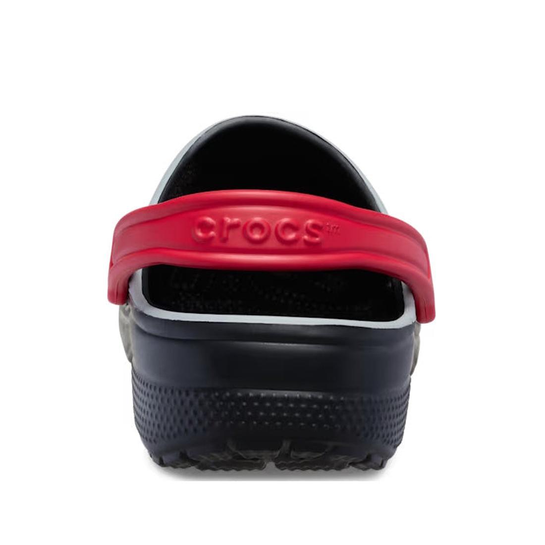 hell view of kids crocs, Black and red Crocs clog on a white background,
198445164101,
198445164118,
198445164125,
198445164132,
198445164149,
198445164156,, 198445164101, 198445164118, 198445164125, 198445164132, 198445164149, 198445164156, 46019, 46020,