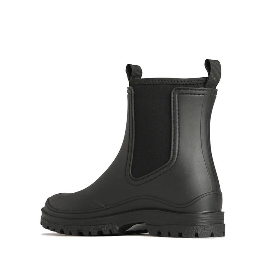 Los Cabos Amelia Black Ankle Rain Boot for kids, waterproof with grippy sole, cozy neoprene lining, and easy side panels.  ksnz, 9321191166421, 9321191166438, 9321191166445, 9321191166452, 9321191166469, 9321191166476, 9321191166483