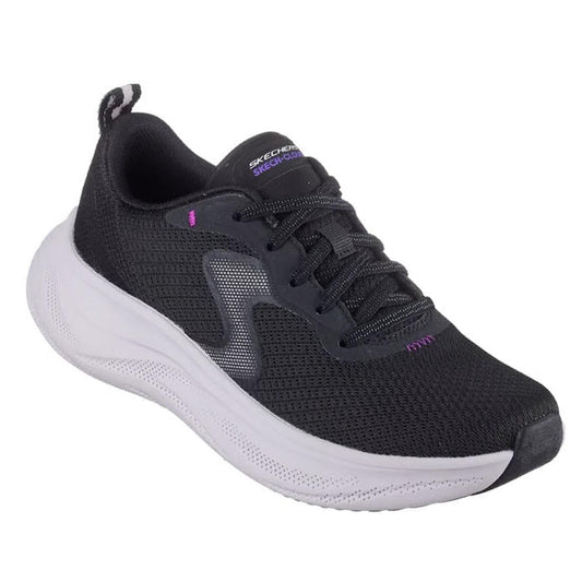 Right foot front, side view Black running shoe with white sole on a white background,
198739014426,
198739014440,
198739014464,
198739014488,
198739014495,